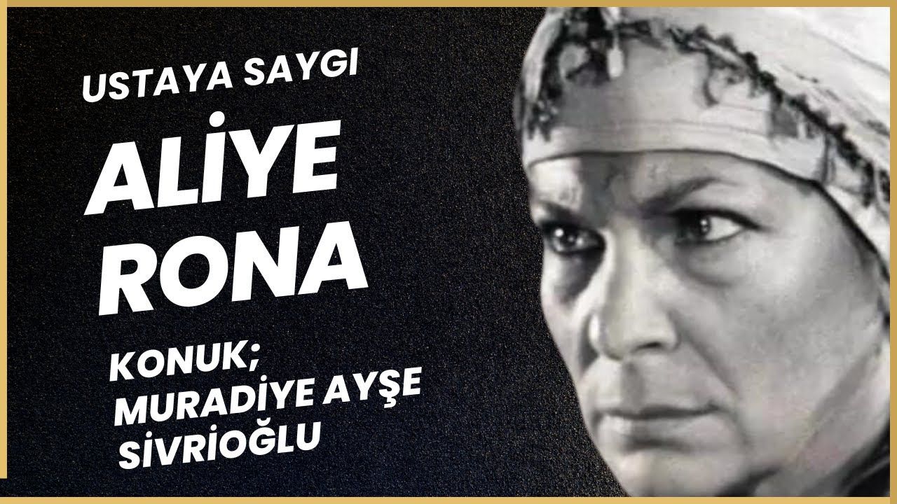 Ustaya Saygı, Aliye Rona... Konuk, Muradiye Ayşe Sivrioğlu